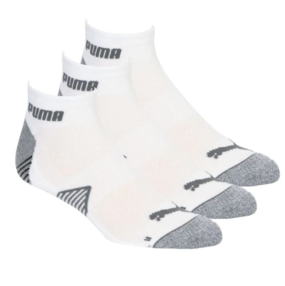 Essential Quarter Sokker Hvit 3 Pack
