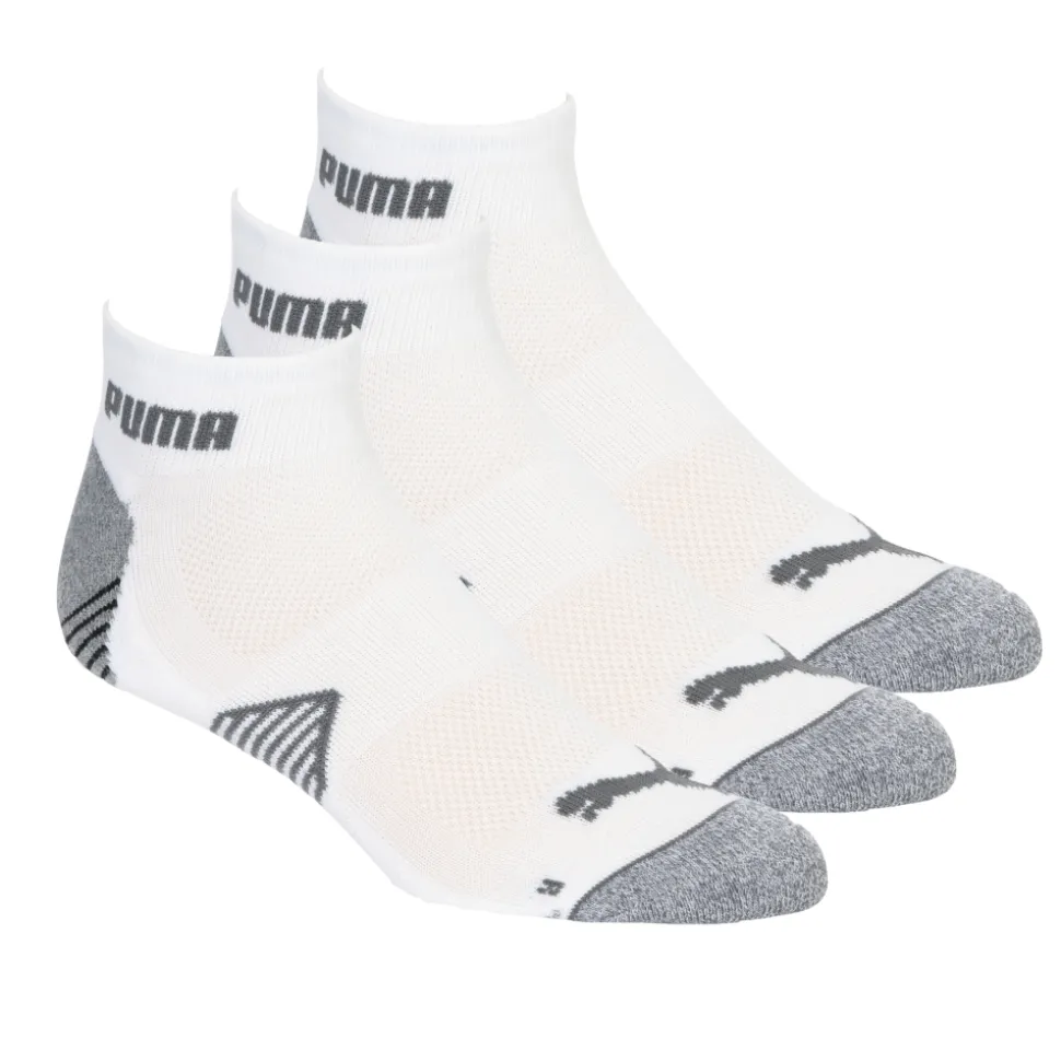 Essential Quarter Sokker Hvit 3 Pack