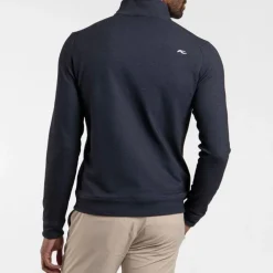 Essentials Half Zip Midlayer Herre Navy/Grå
