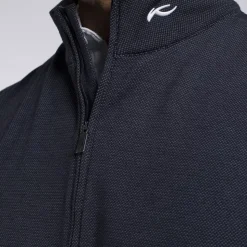 Essentials Half Zip Vest Herre Navy/Grå