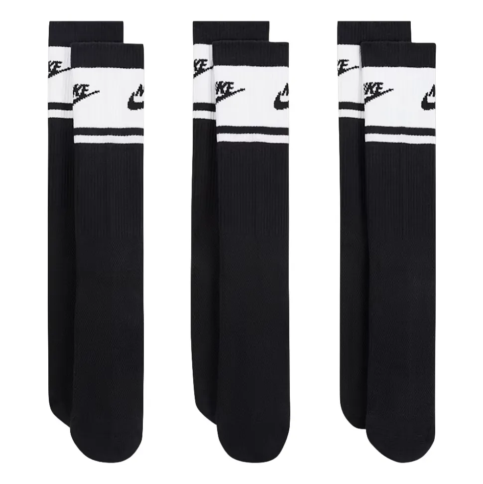 Everyday Elevated Sokker 3 Pack Svart