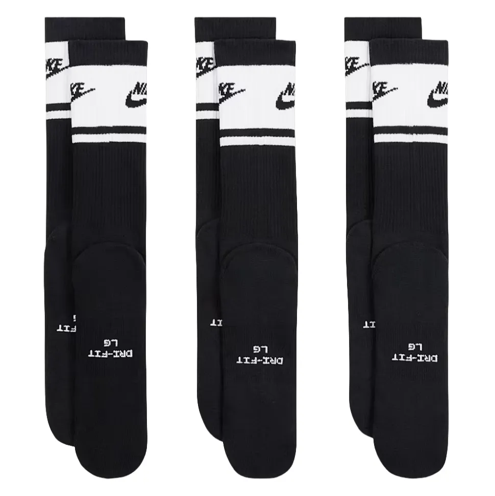 Everyday Elevated Sokker 3 Pack Svart