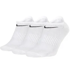 Everyday Lightweight No-Show Treningssokker 3 Pack Hvit