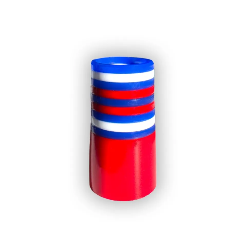 Ferrules Rød/Blå/Hvit