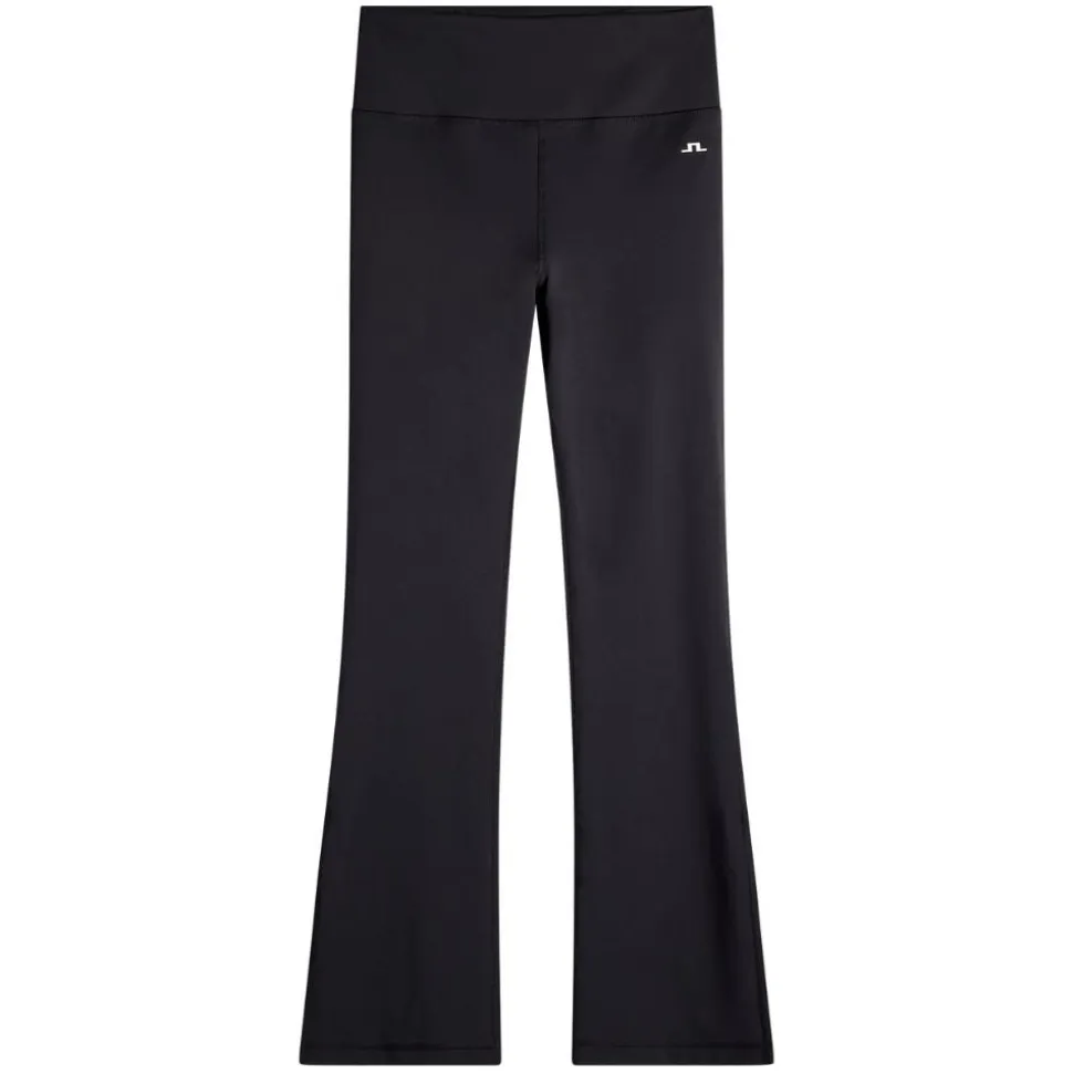 Fiona Flared Leggings Dame Svart