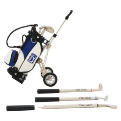 Golfbag Skrivebordssett med Penner
