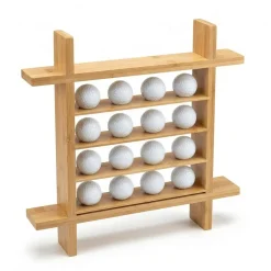 Golfballdisplay i tre
