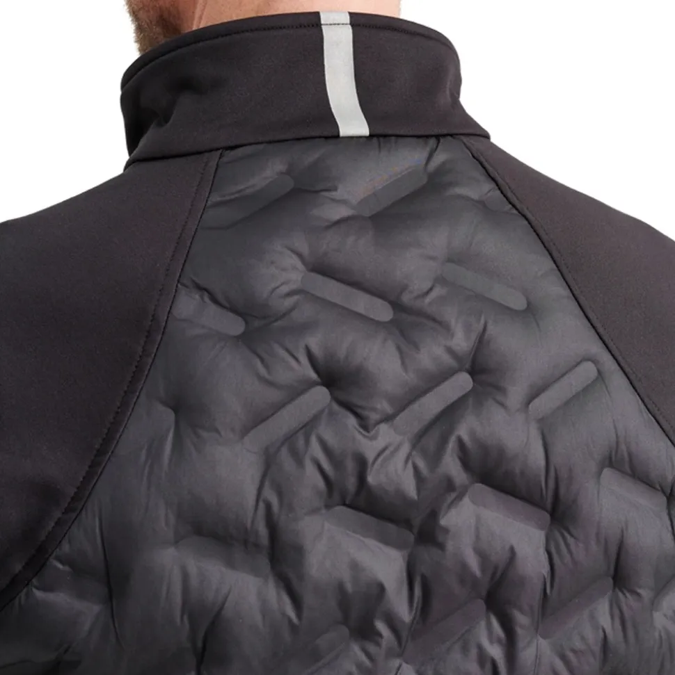 Grove Hybrid Jakke Herre Svart