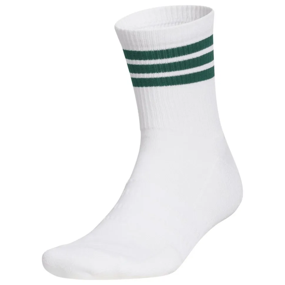 Half Crew 3-Stripes Sokker Hvit/Grønn
