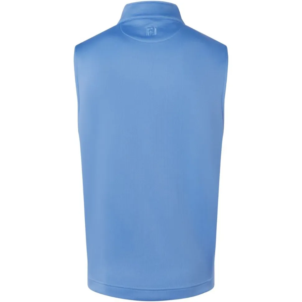 Half Zip Vest Herre Blå
