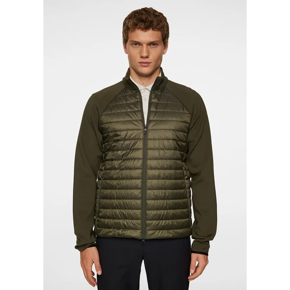Hayden Quilt Hybrid Jakke Herre Grønn