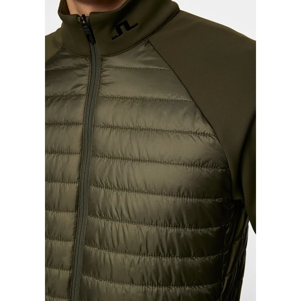 Hayden Quilt Hybrid Jakke Herre Grønn