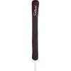 Headcover Leather Alignment Sticks Jet Black