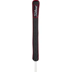 Headcover Leather Alignment Sticks Jet Black