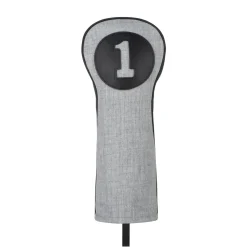 Headcover Leather Driver Heather