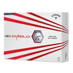 Hex Diablo Golfball Hvit