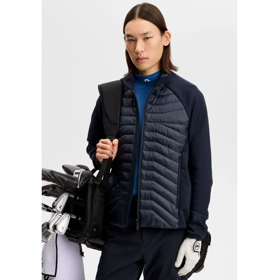 Heyden Quilt Hybrid Jakke Herre Navy