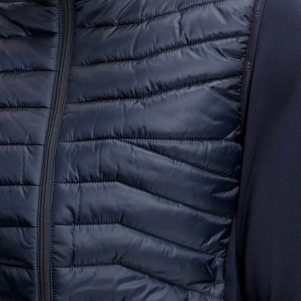 Heyden Quilt Hybrid Vest Herre Navy