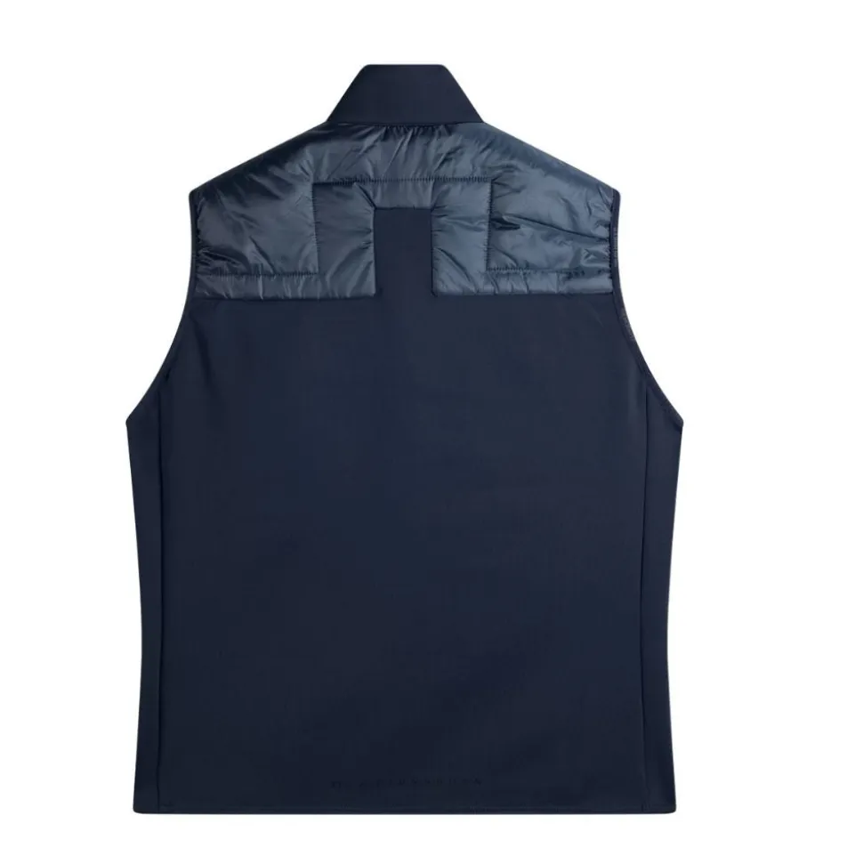 Heyden Quilt Hybrid Vest Herre Navy