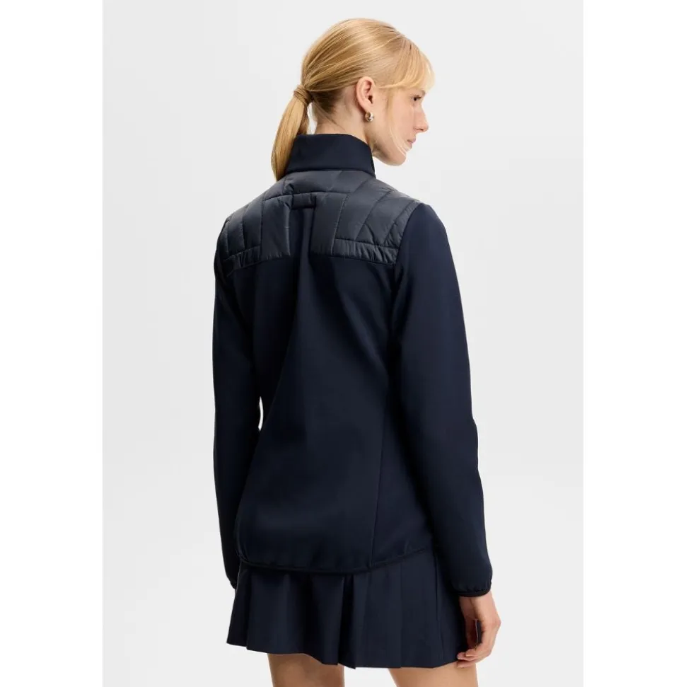 Holma Quilt Hybrid Jakke Dame Navy