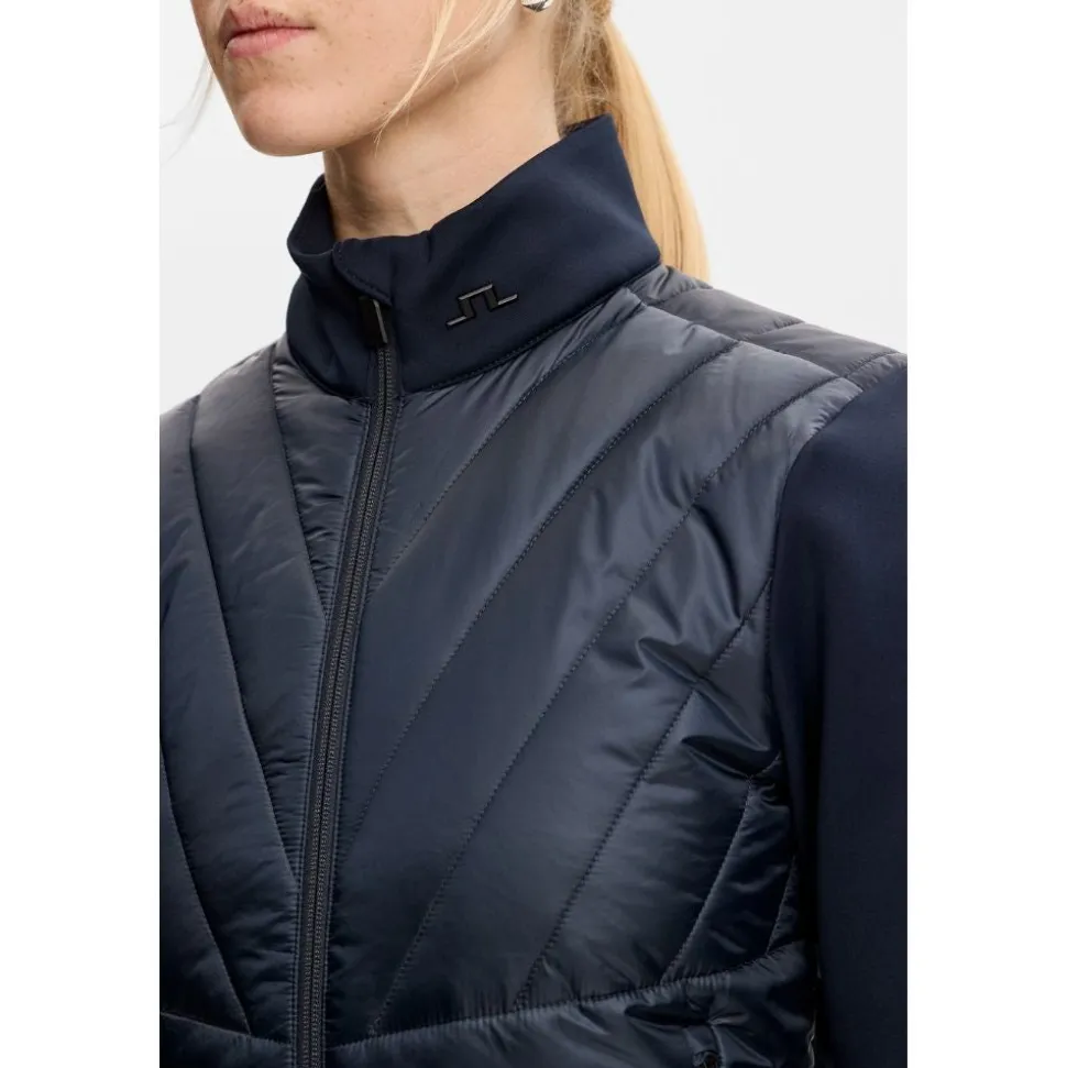 Holma Quilt Hybrid Jakke Dame Navy