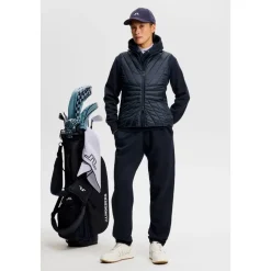 Holma Quilt Hybrid Vest Dame Navy