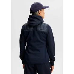 Holma Quilt Hybrid Vest Dame Navy