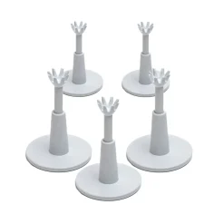 Justerbar Rangepegg Hvit 5 Pack