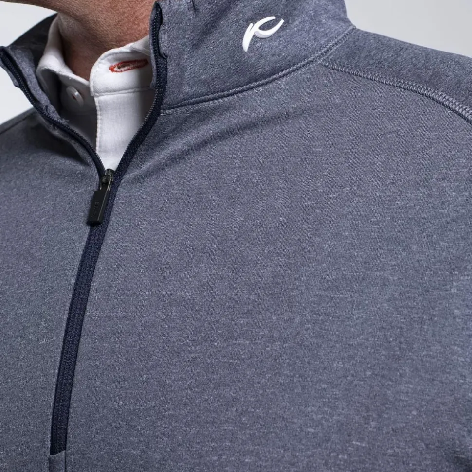 Keano Half Zip Genser Herre Navy
