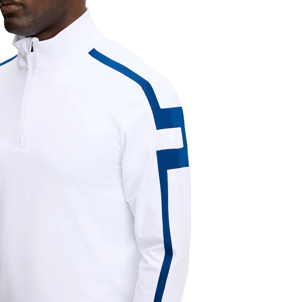 Keaton Quarter Zip Midlayer Herre Hvit