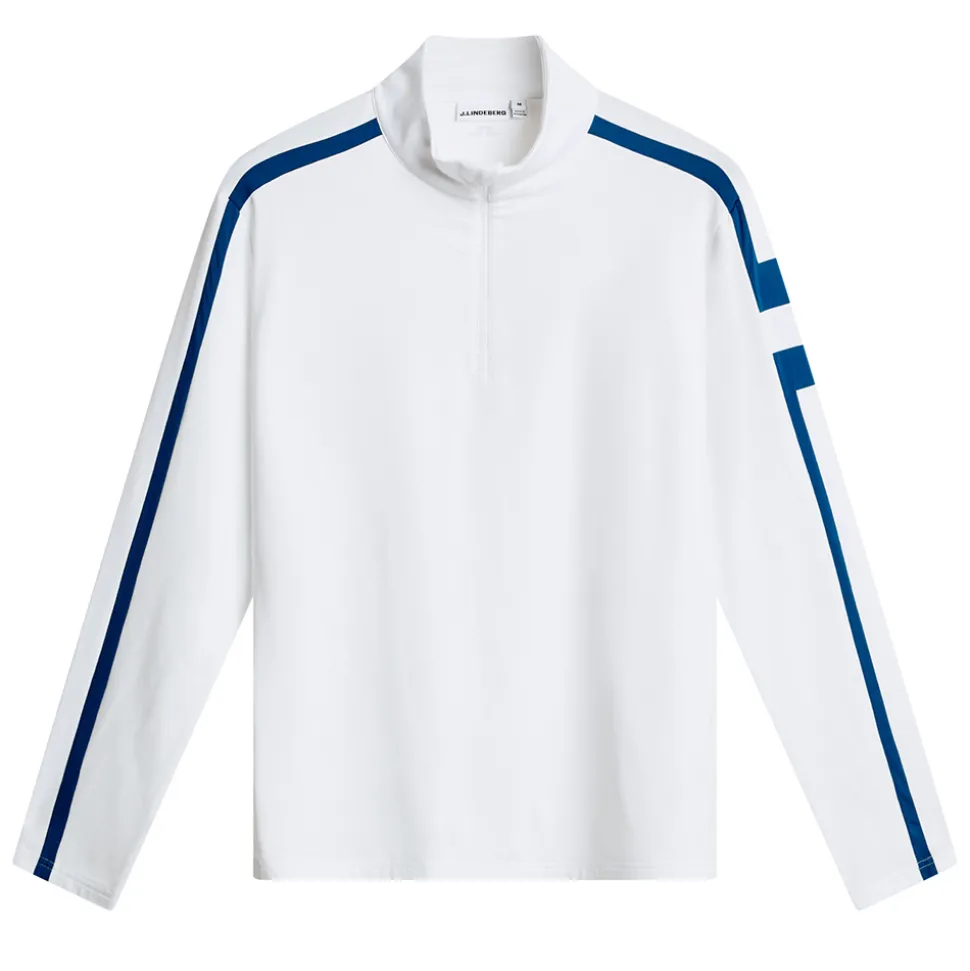 Keaton Quarter Zip Midlayer Herre Hvit