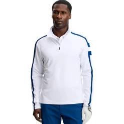 Keaton Quarter Zip Midlayer Herre Hvit