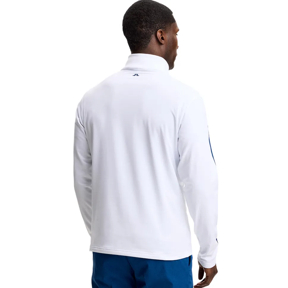 Keaton Quarter Zip Midlayer Herre Hvit