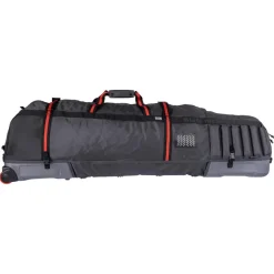 Kube Reisebag Grå/Svart/Rød