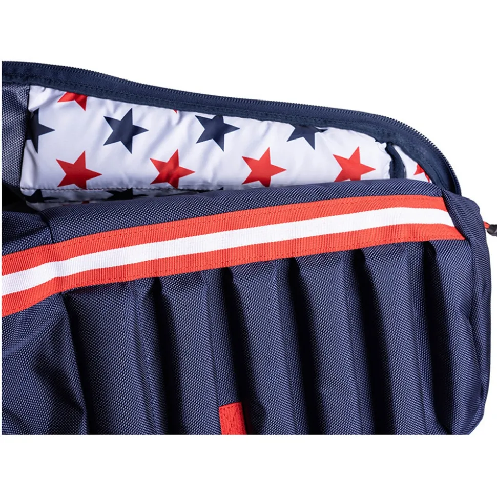 Kube Reisebag Navy/Hvit/Rød
