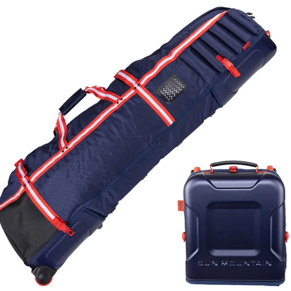 Kube Reisebag Navy/Hvit/Rød