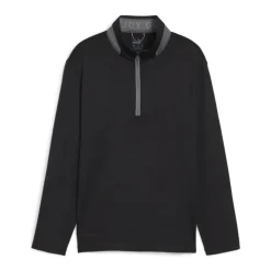 Lightweight Quarter Zip Genser Junior Svart