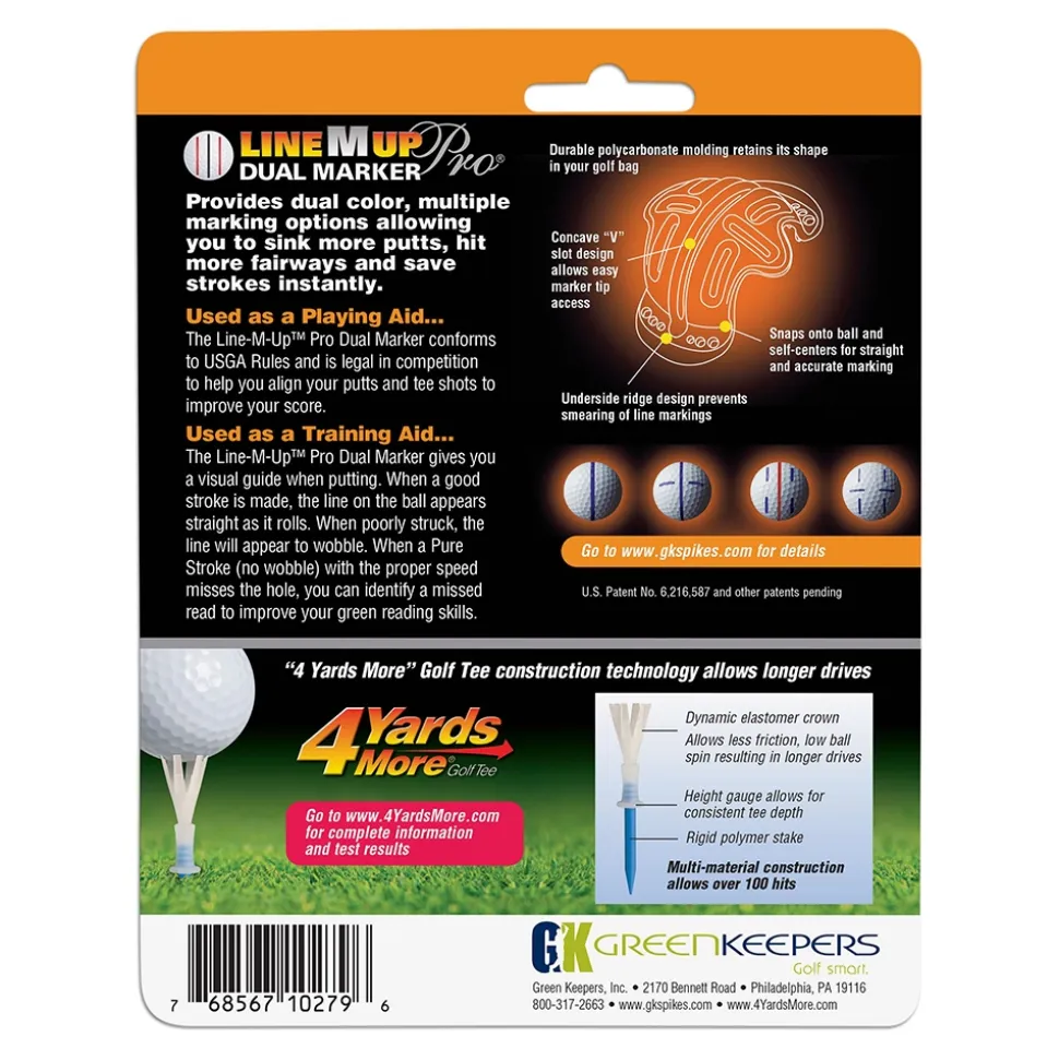 Line-M-Up Pro Dual Ballmarkør Kit