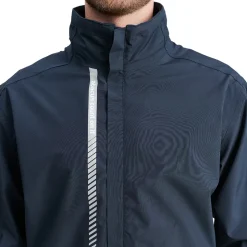 Links Stretch Regnjakke Herre Navy