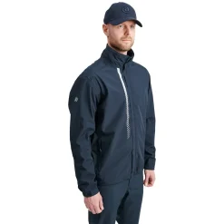Links Stretch Regnjakke Herre Navy