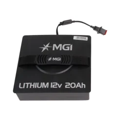 Lithium 12v 20Ah Reservebatteri m/ Lader