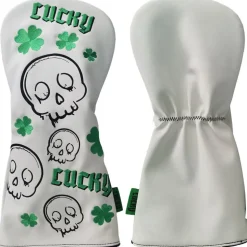 Lucky Driver Headcover Hvit