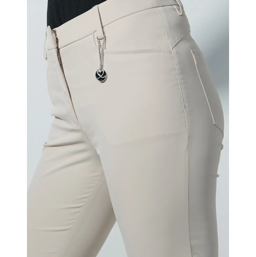 Lyric Bermuda Shorts 60cm Dame Beige
