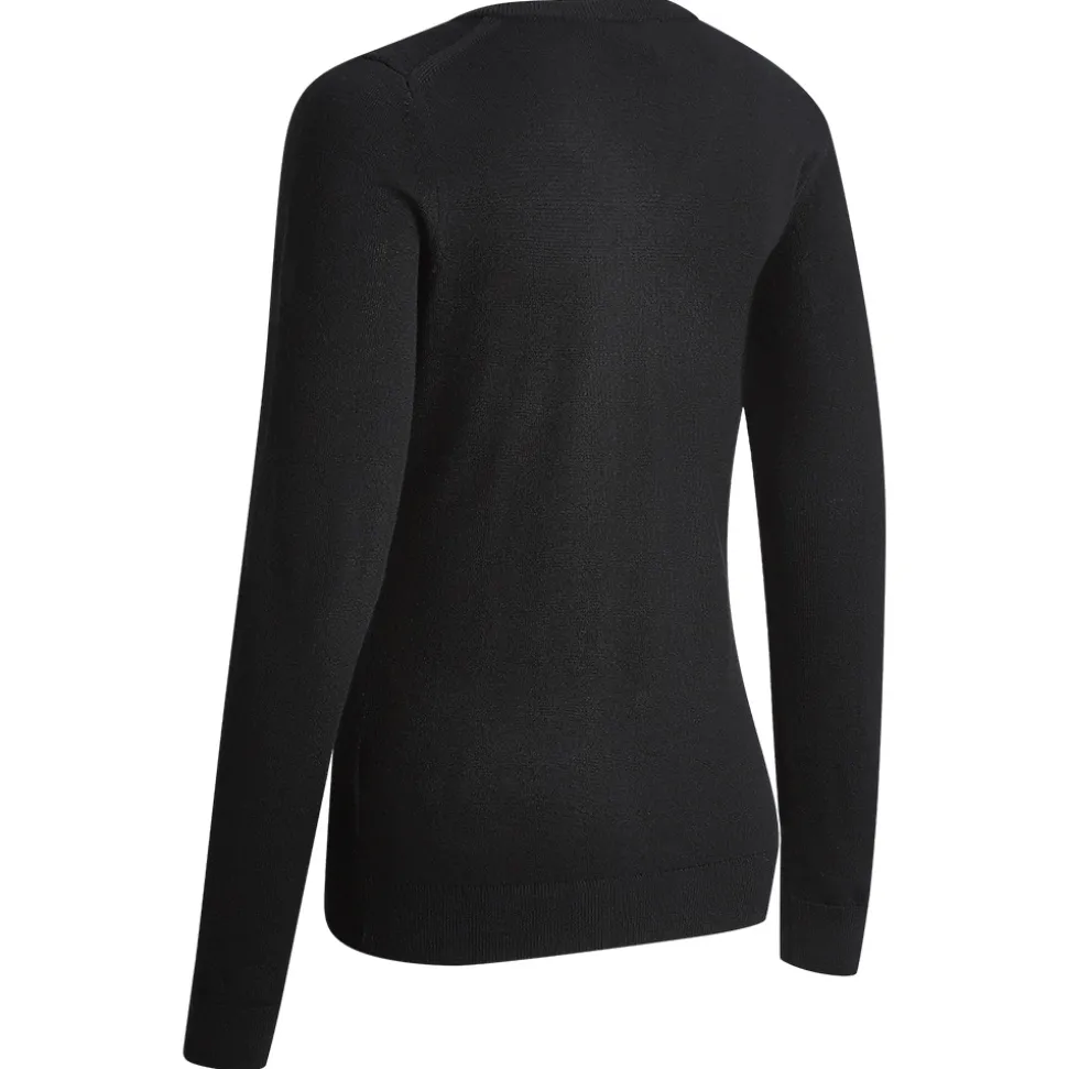 Merino V-Neck Logogenser Dame