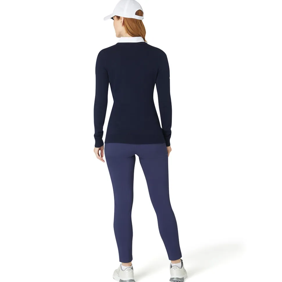 Merino V-Neck Logogenser Dame