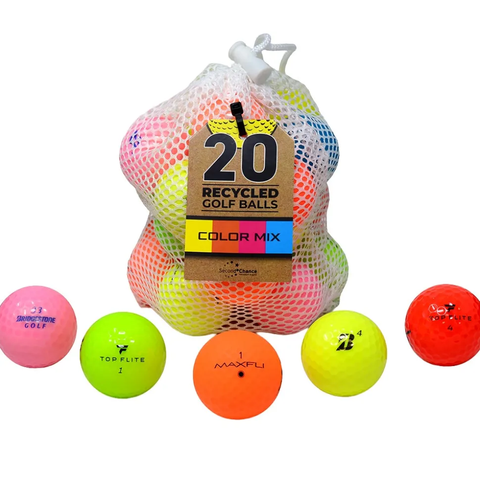 Miks Farger 20stk Golfballer