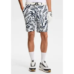 Mitch Print Shorts Herre Blå
