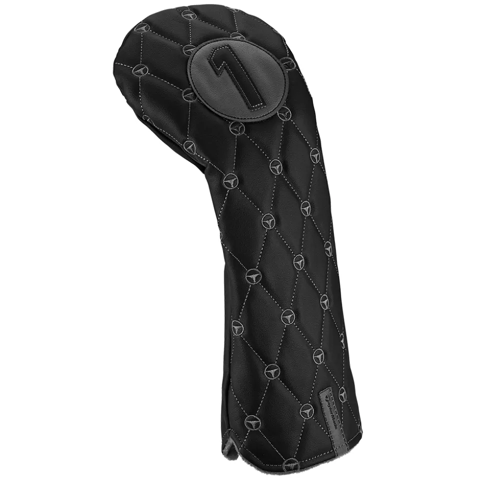 Mønstret Driver Headcover Svart