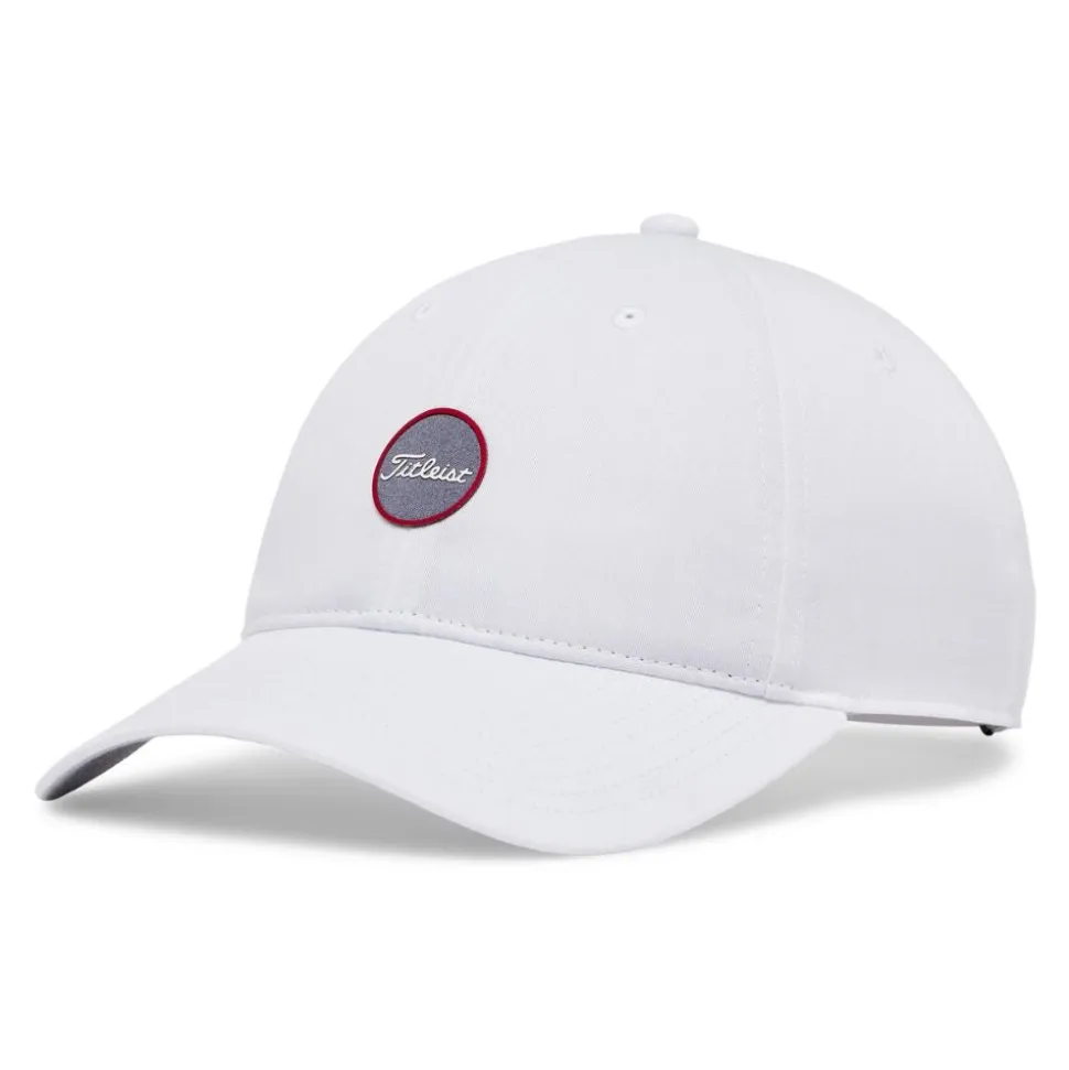 Montauk Lightweight Caps Hvit/Washed Indigo/Crimson