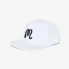 M Snapback Caps Hvit